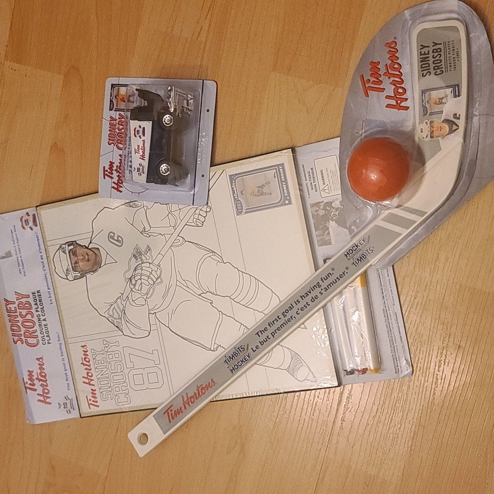 RARE Tim Hortons Sidney Crosby - BUNDLE!